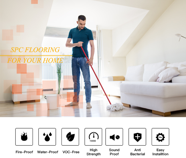 Ineinander greifenMindestpreise Innen-SPC der vinyl JH-1124 Bodenfischgrätenmusterbodenbelag 0